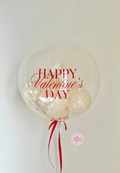 Golden Romance Bubble Balloon
