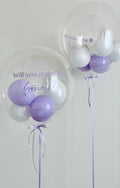Lavender Helium Bubbles