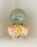 Artificial Flowers Hot Air Balloon Bouquet