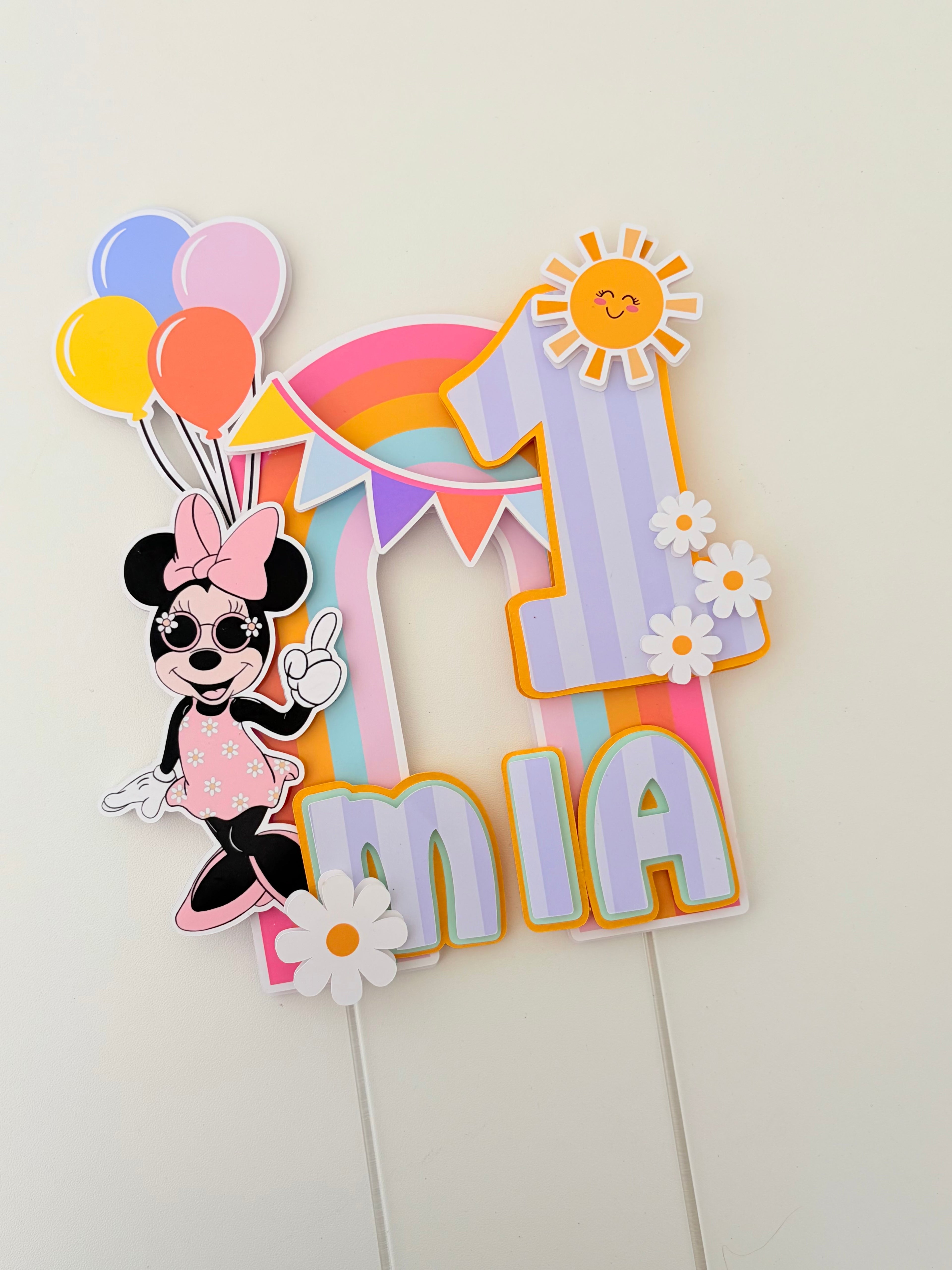 Custom Birthday Cake Topper