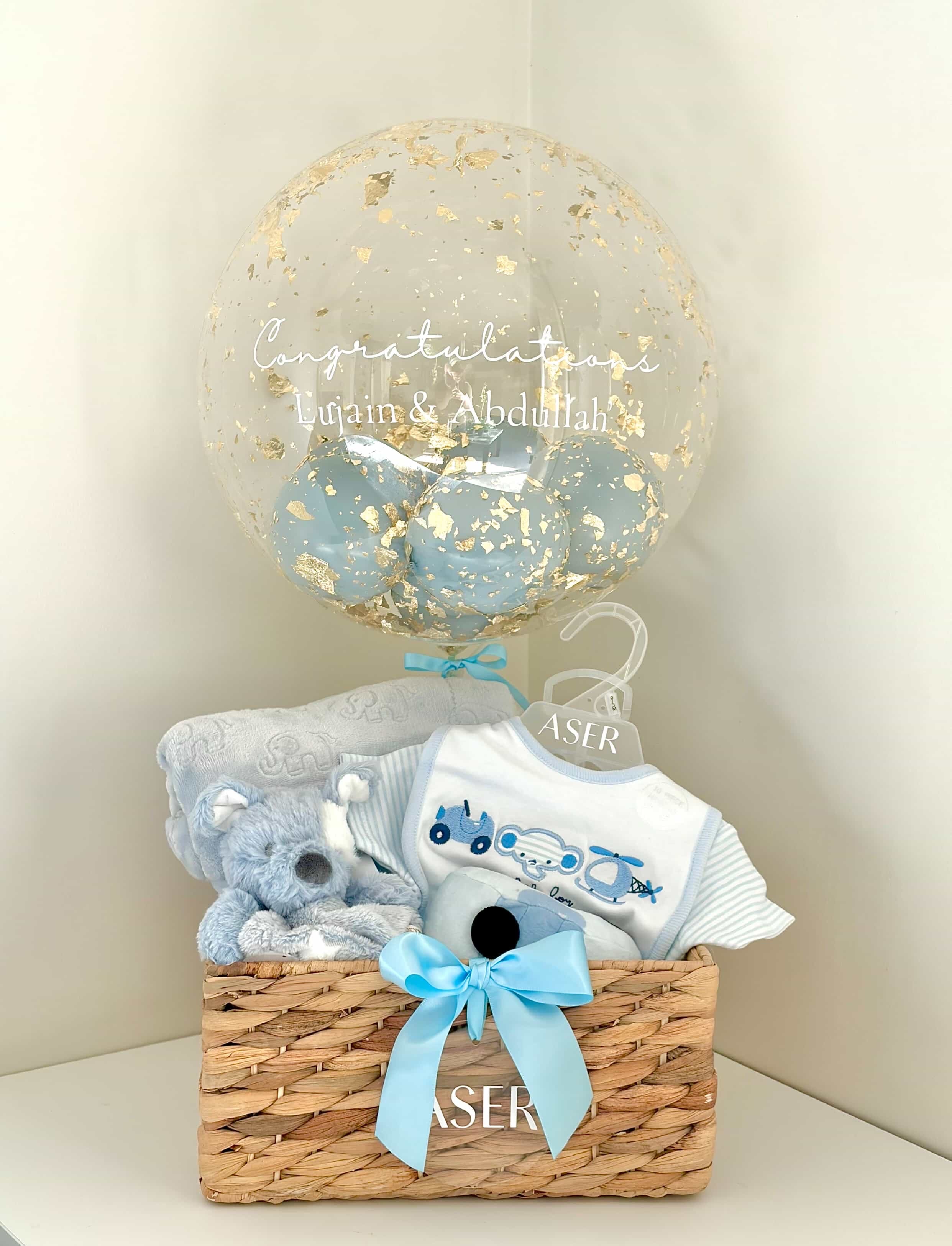 Baby Balloon Basket