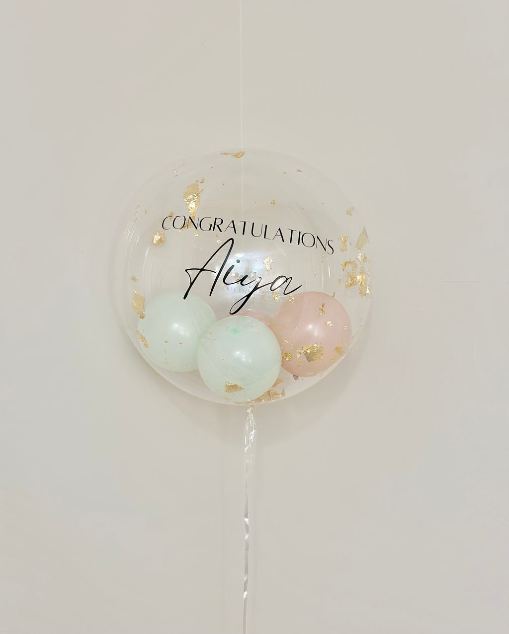 Helium Filled Bubble