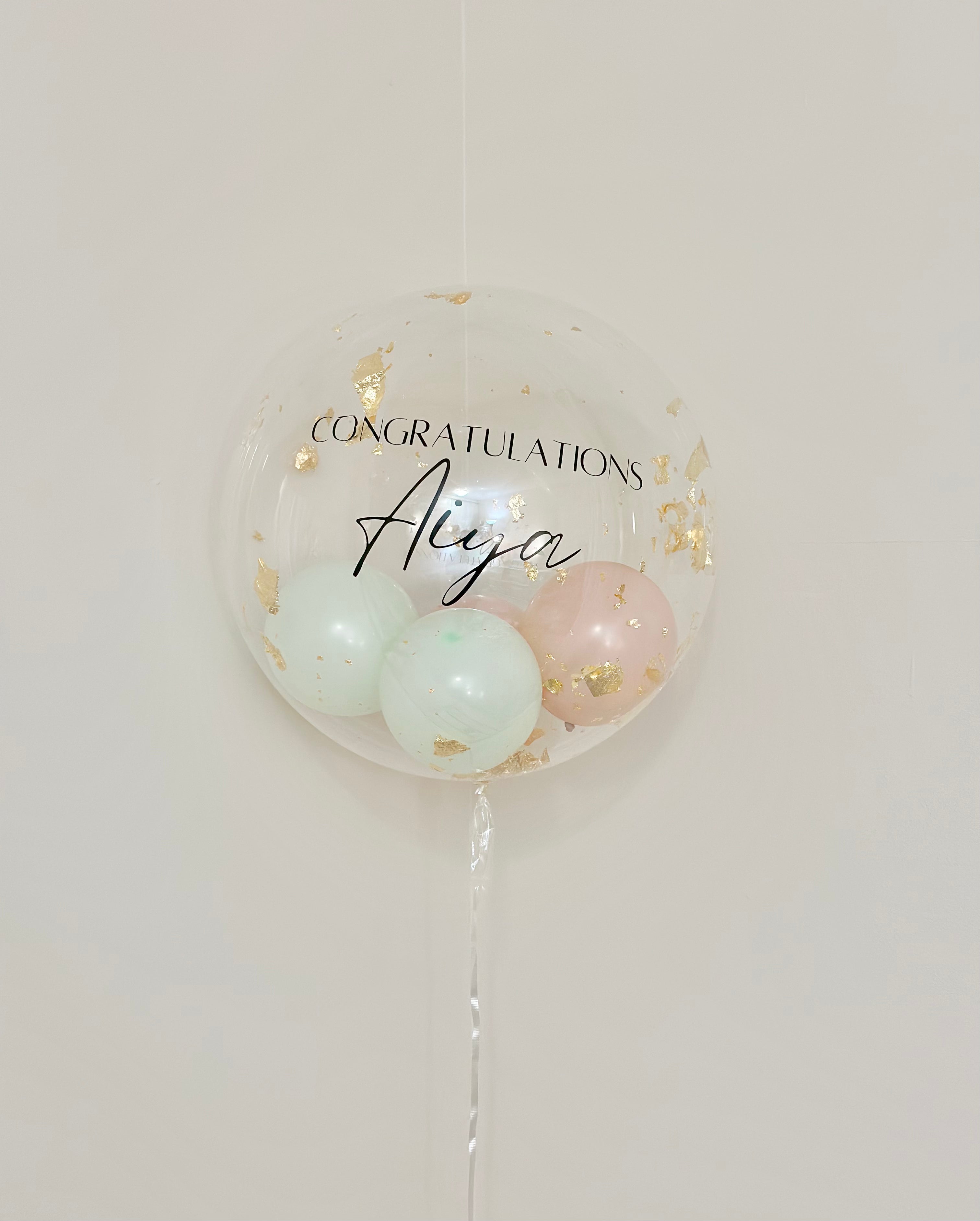 Helium Filled Bubble