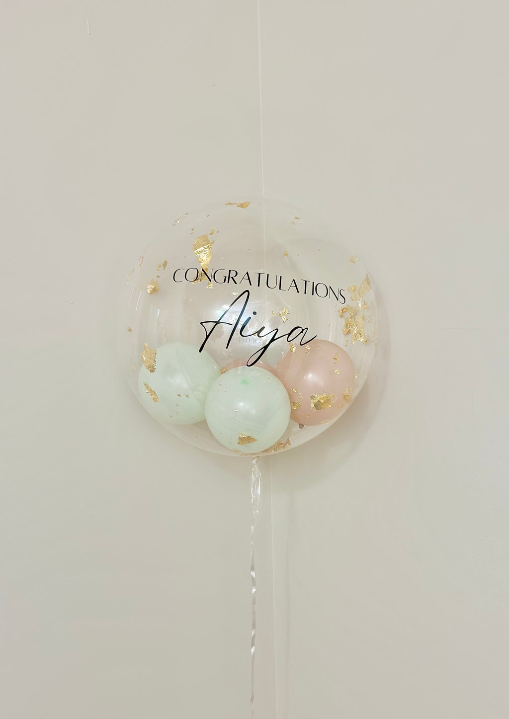 Helium Filled Bubble