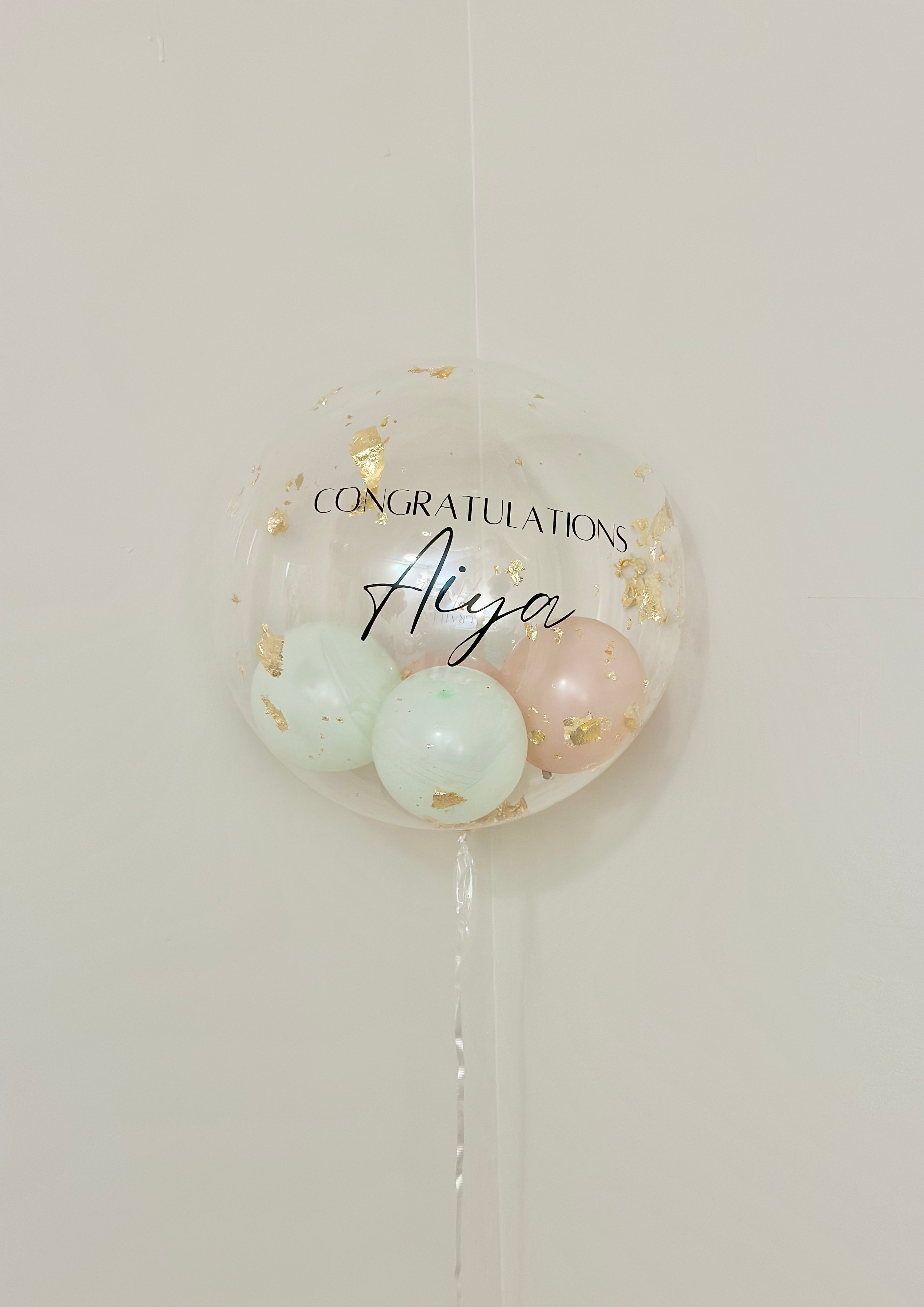 Helium Filled Bubble