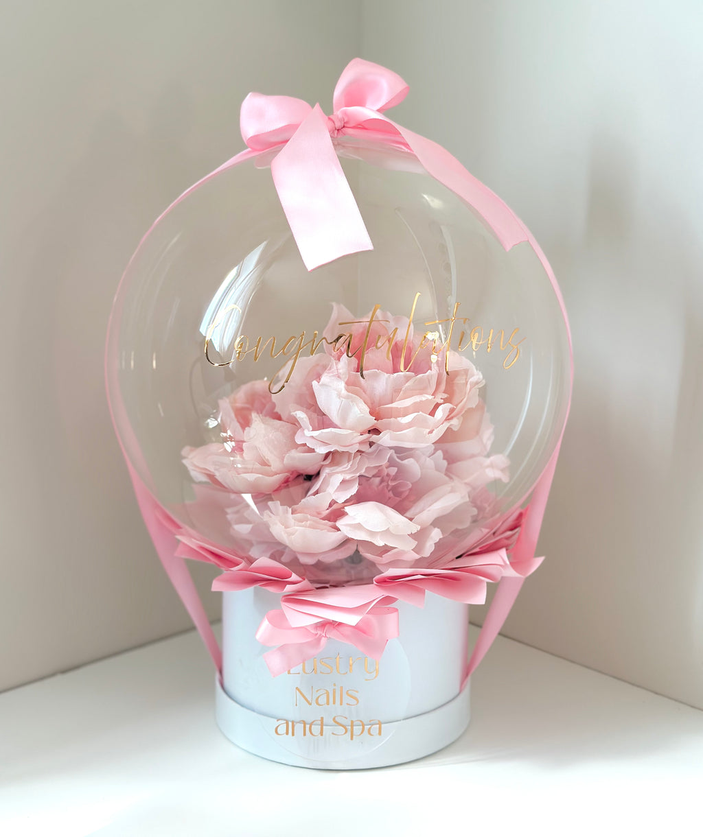 Pink Themed Bubble Bouquet